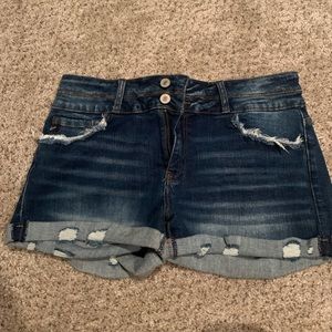 Jean shorts